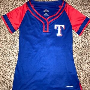 Women’s Majestic Texas Rangers Jersey